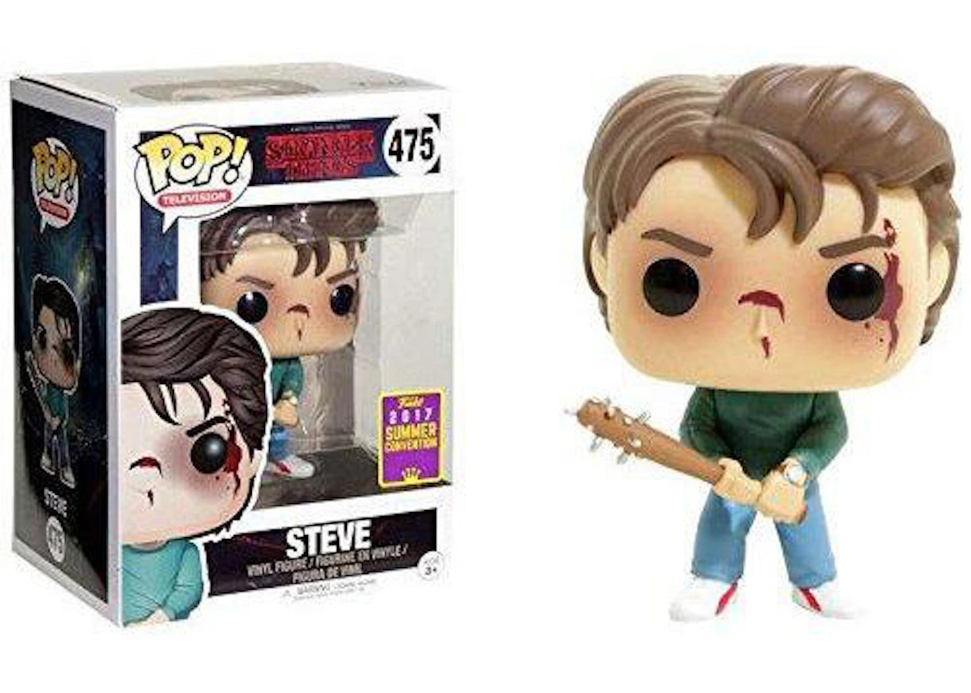 Funko Pop! Television Stranger Things Steve Summer Convention Exclusive Figure #475