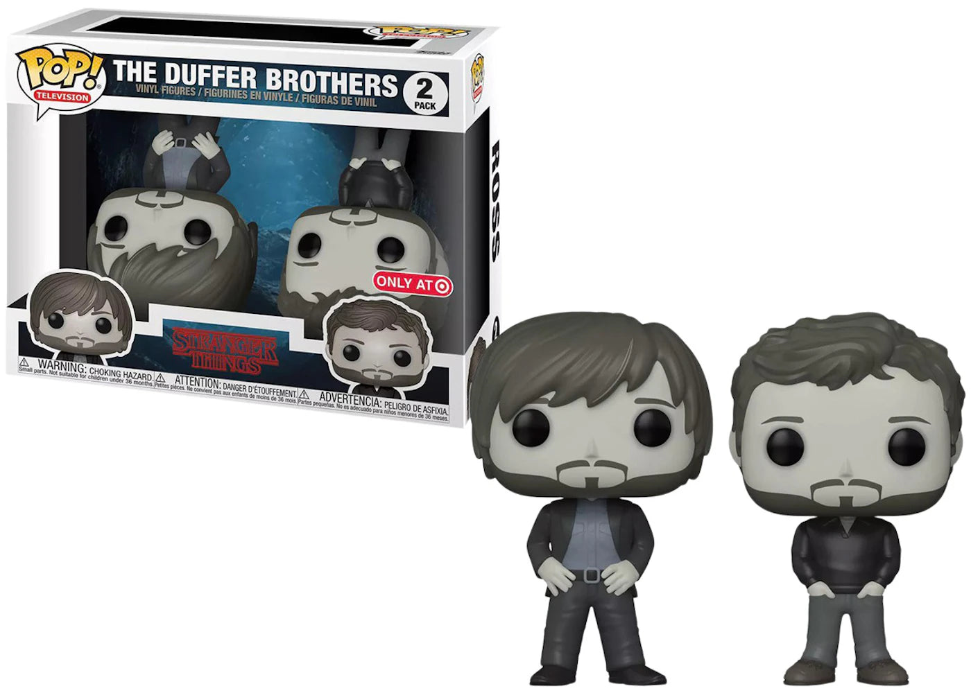 Funko Pop! Television Stranger Things The Duffer Brothers Target Exclusive 2 Pack