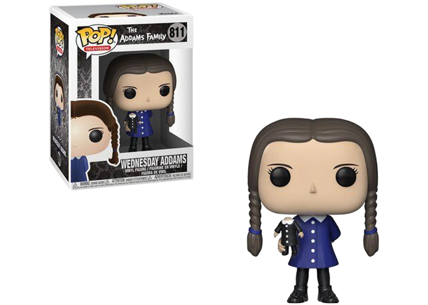 Funko Pop! Television The Addams Family Wednesday Addams Figure #811