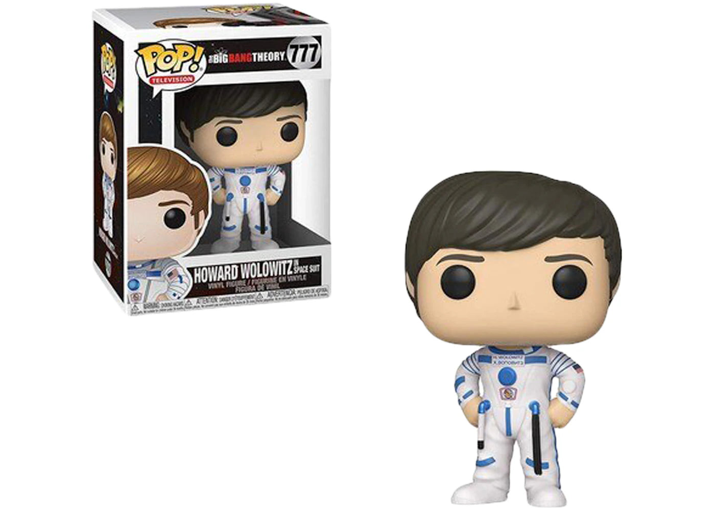 Funko Pop! Television The Big Bang Theory Howard Wolowitz In Space Suit Figure #777