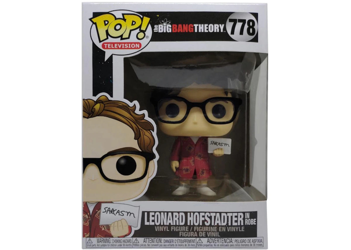 Funko Pop! Television The Big Bang Theory Leonard Hofstadter in Robe Figure #778
