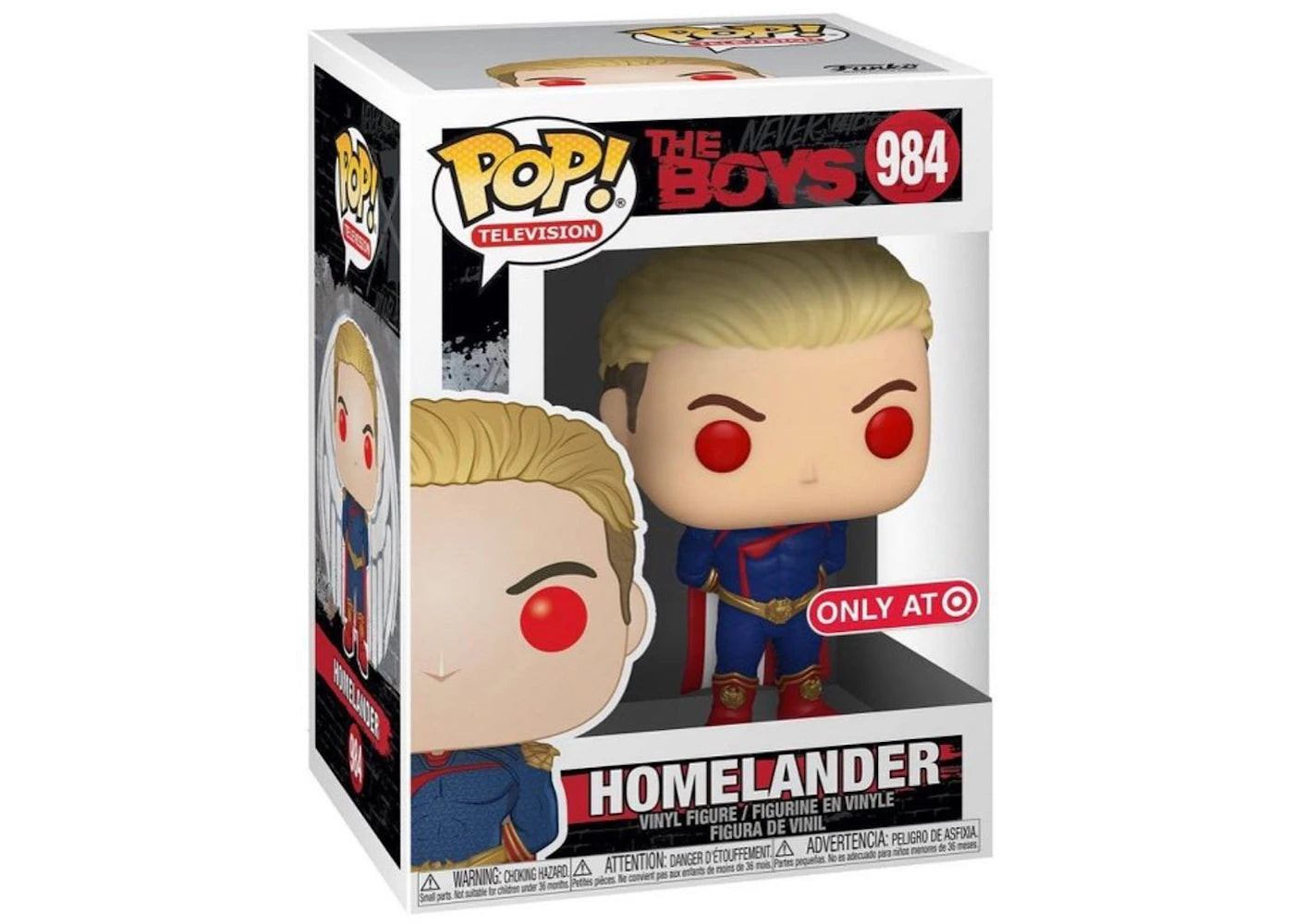 Funko Pop! Television The Boys Homelander Target Exclusive Figure #984