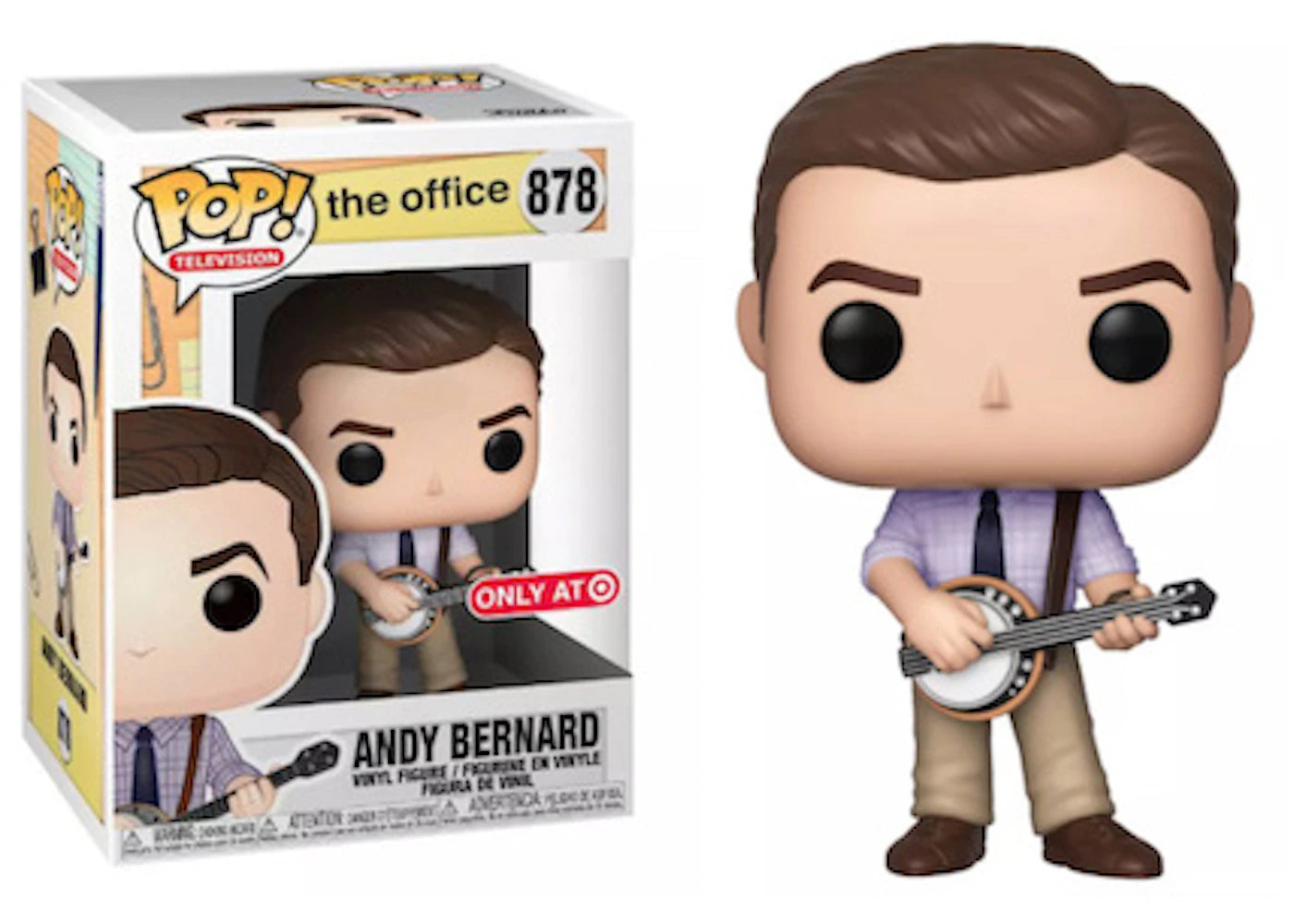 Funko Pop! Television The Office Andy Bernard With Banjo Target Exclusive Figure #878
