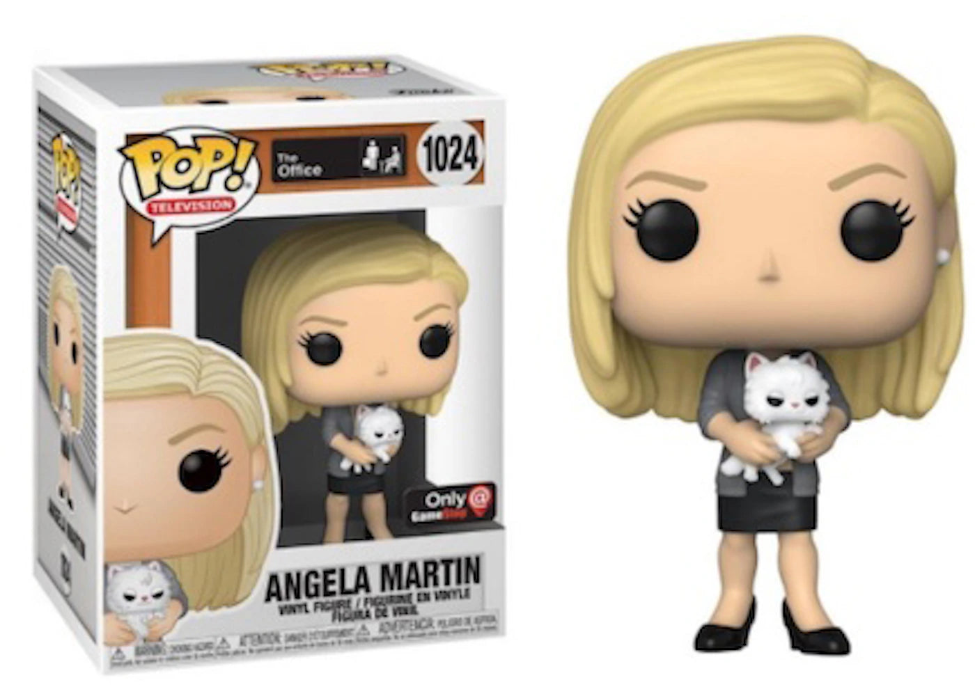 Funko Pop! Television The Office Angela Martin With Sprinkles Gamestop Exclusive Figure #1024