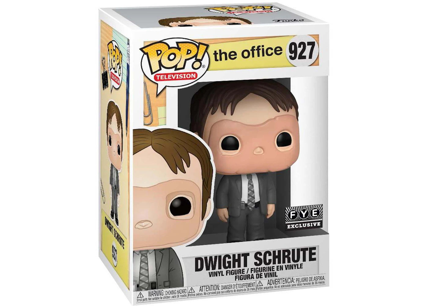 Funko Pop! Television The Office Dwight Schrute with Mask FYE Exclusive Figure #927