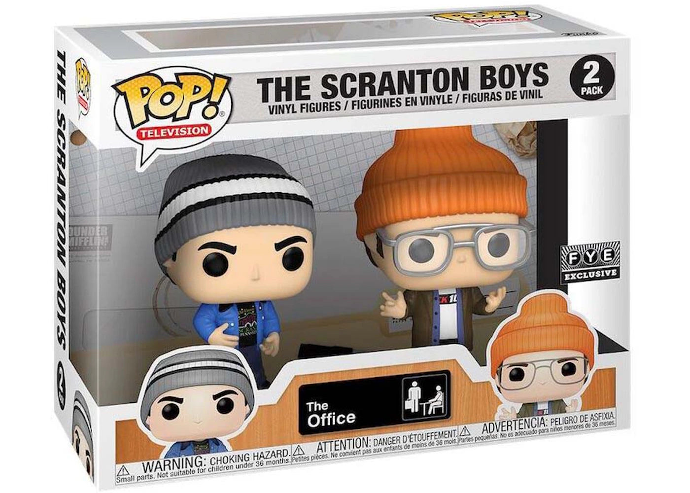 Funko Pop! Television The Office: The Scranton Boys FYE Exclusive 2 Pack
