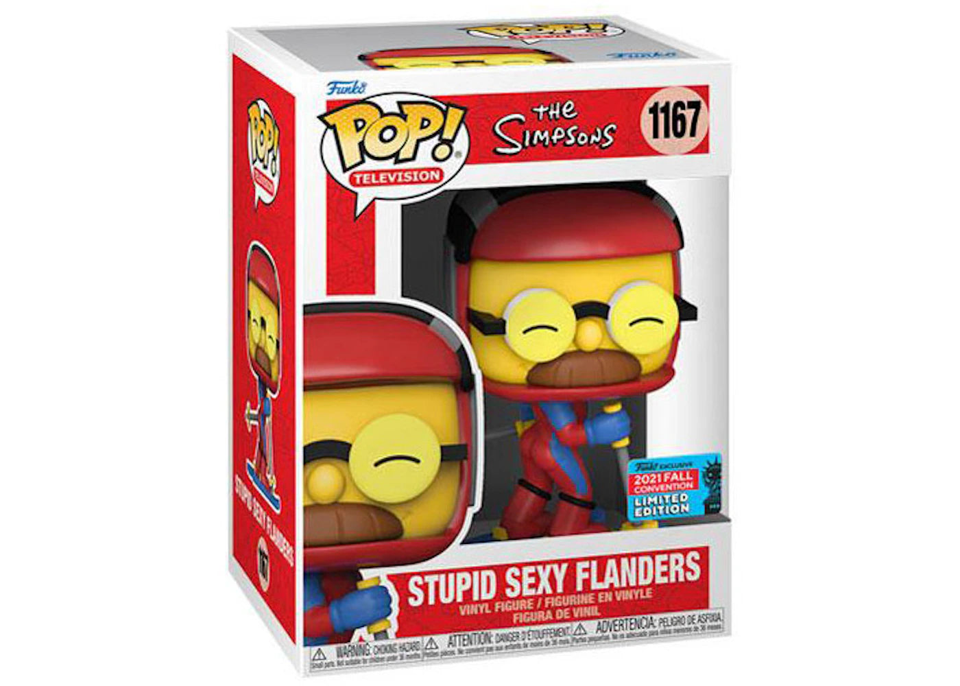 Funko Pop! Television The Simpsons Stupid Sexy Flanders 2021 Fall Convention Exclusive Figure #1167