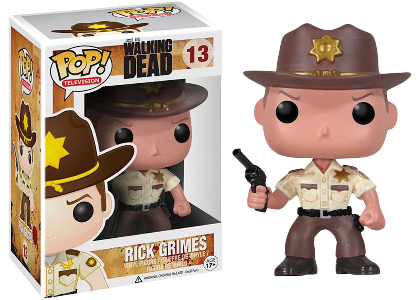 Funko Pop! Television The Walking Dead Sherriff Rick Grimes Figure #13