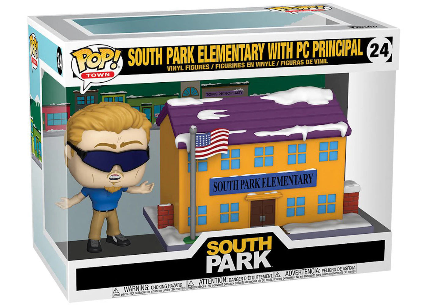 Funko Pop! Town South Park Elementary With PC Principal Figure #24
