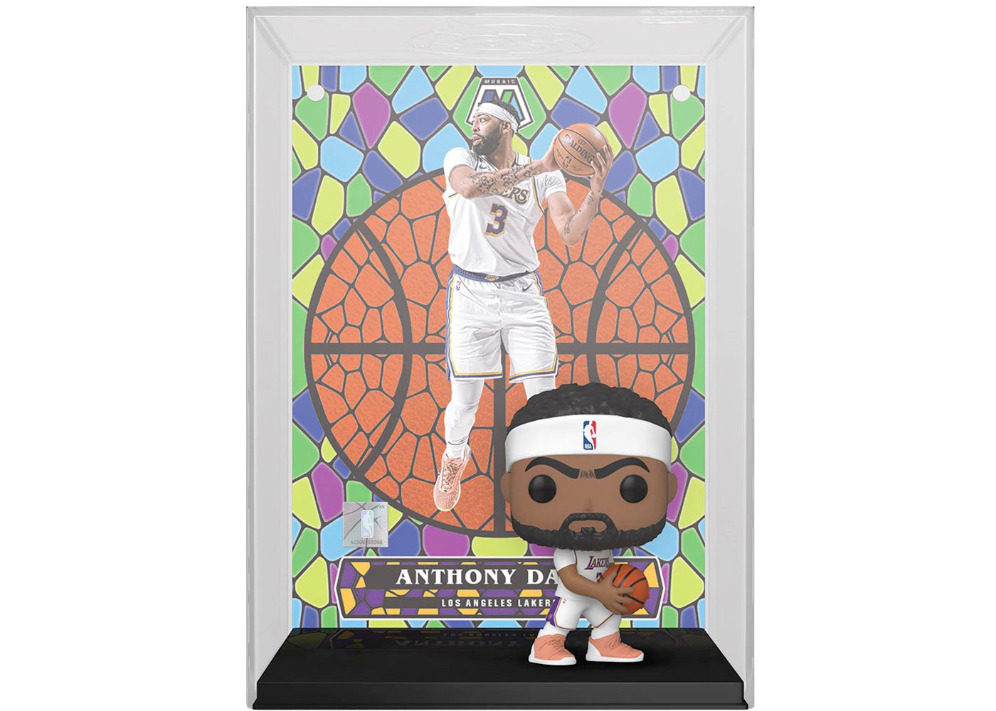 Funko Pop! Trading Cards Mosaic NBA Los Angeles Lakers Anthony Davis Figure #13