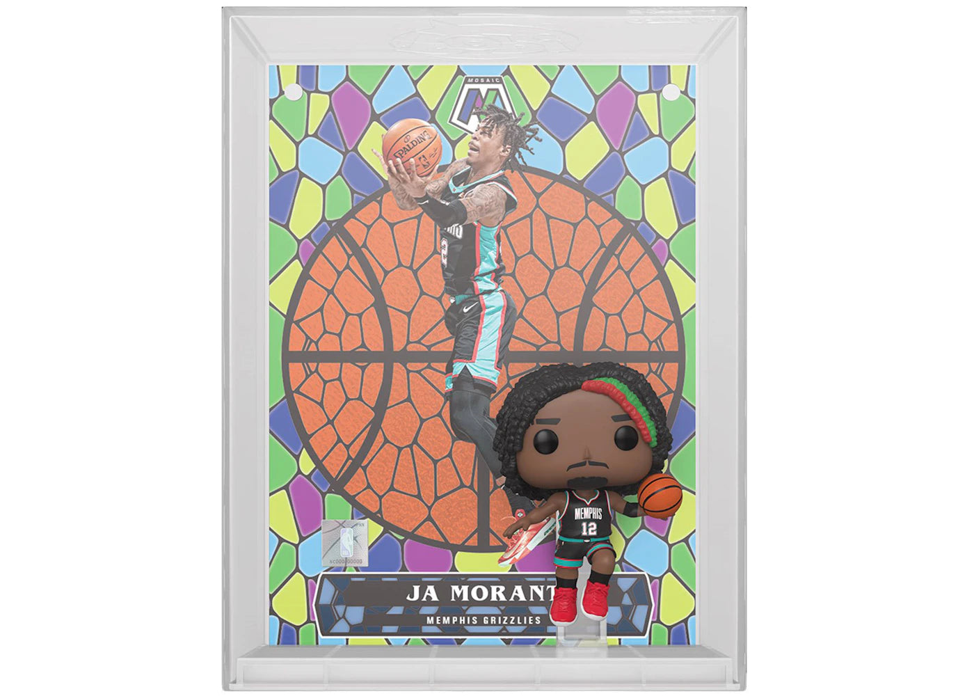 Funko Pop! Trading Cards Mosaic NBA Memphis Grizzlies Ja Morant Figure #17