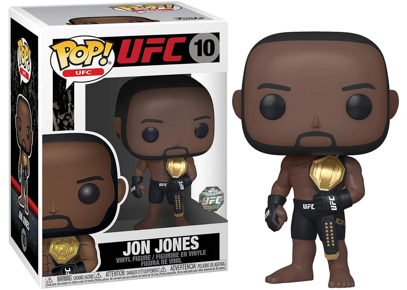 Funko Pop! UFC Jon Jones UFC Legacy Championship Belt Figure #10