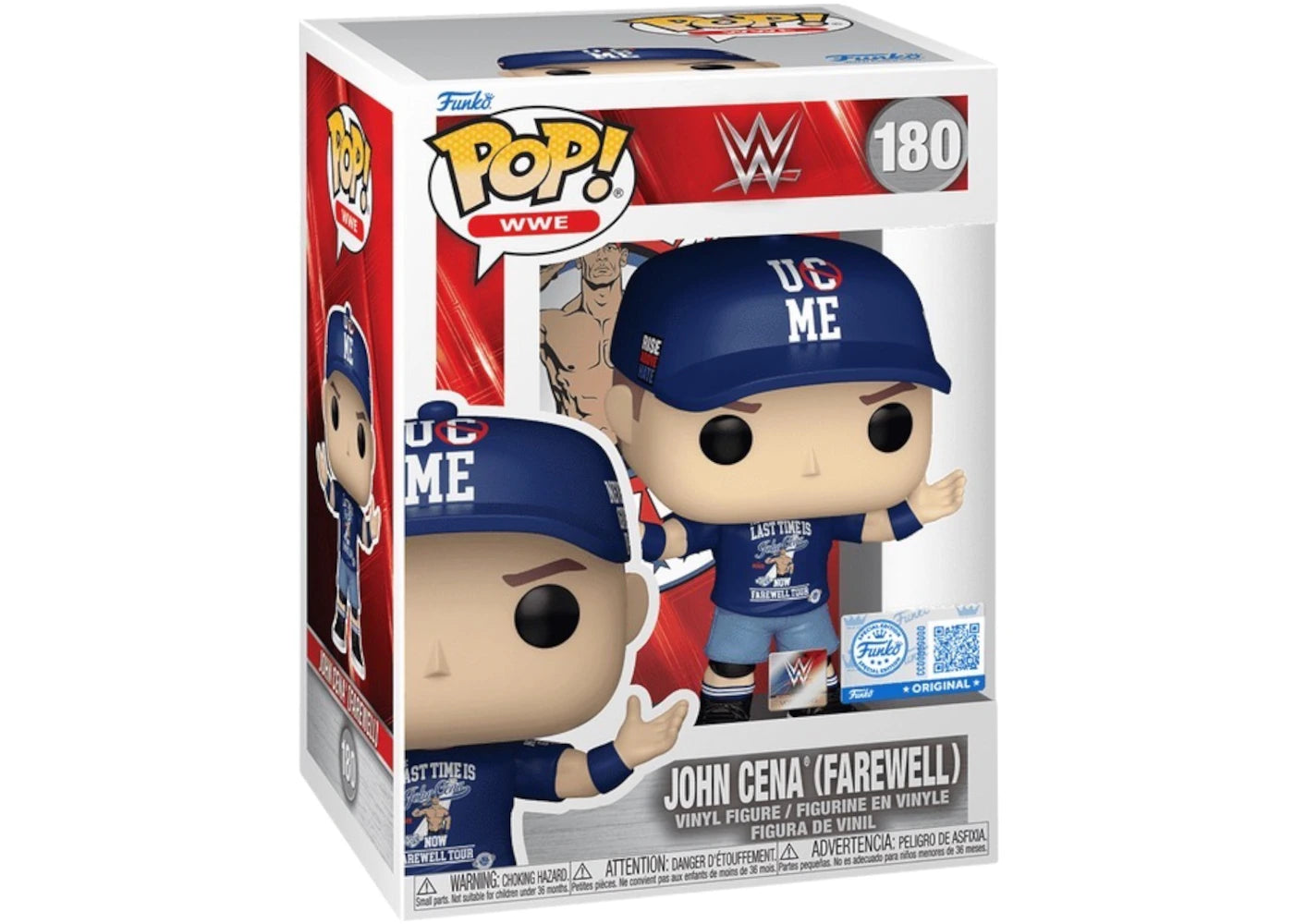 Funko Pop! WWE John Cena (Farewell) Funko Exclusive #180