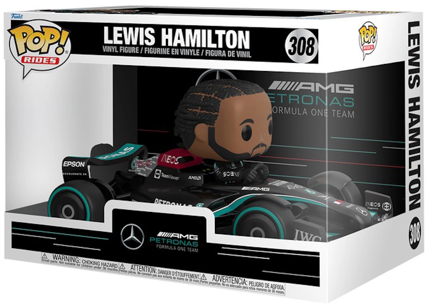 Funko Rides Lewis Hamilton Super Deluxe Figure #308