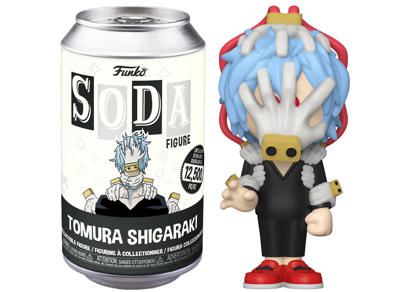 Funko Soda My Hero Academia Tomura Shigaraki Open Can Common Figure