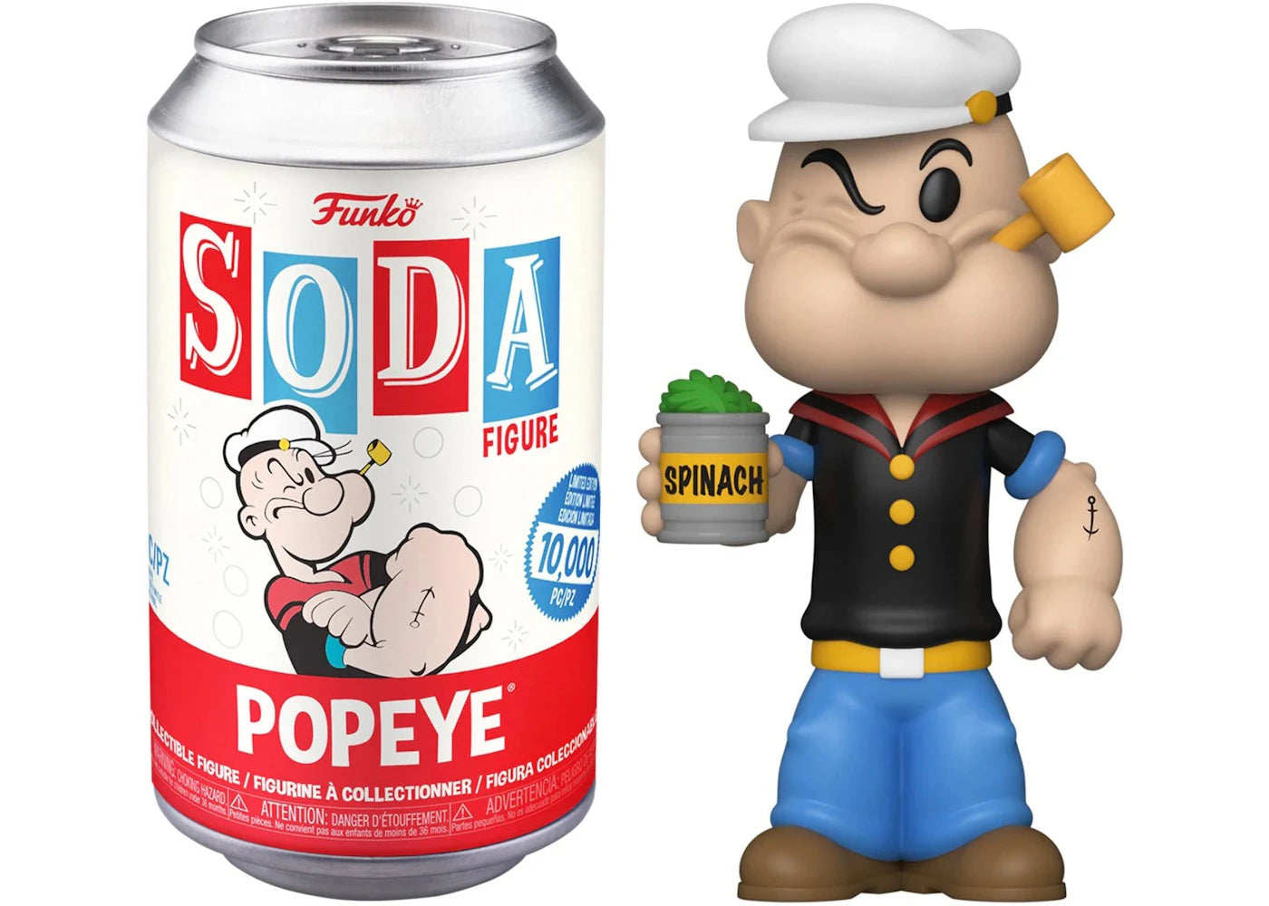 Funko Soda Popeye Open Can Figure