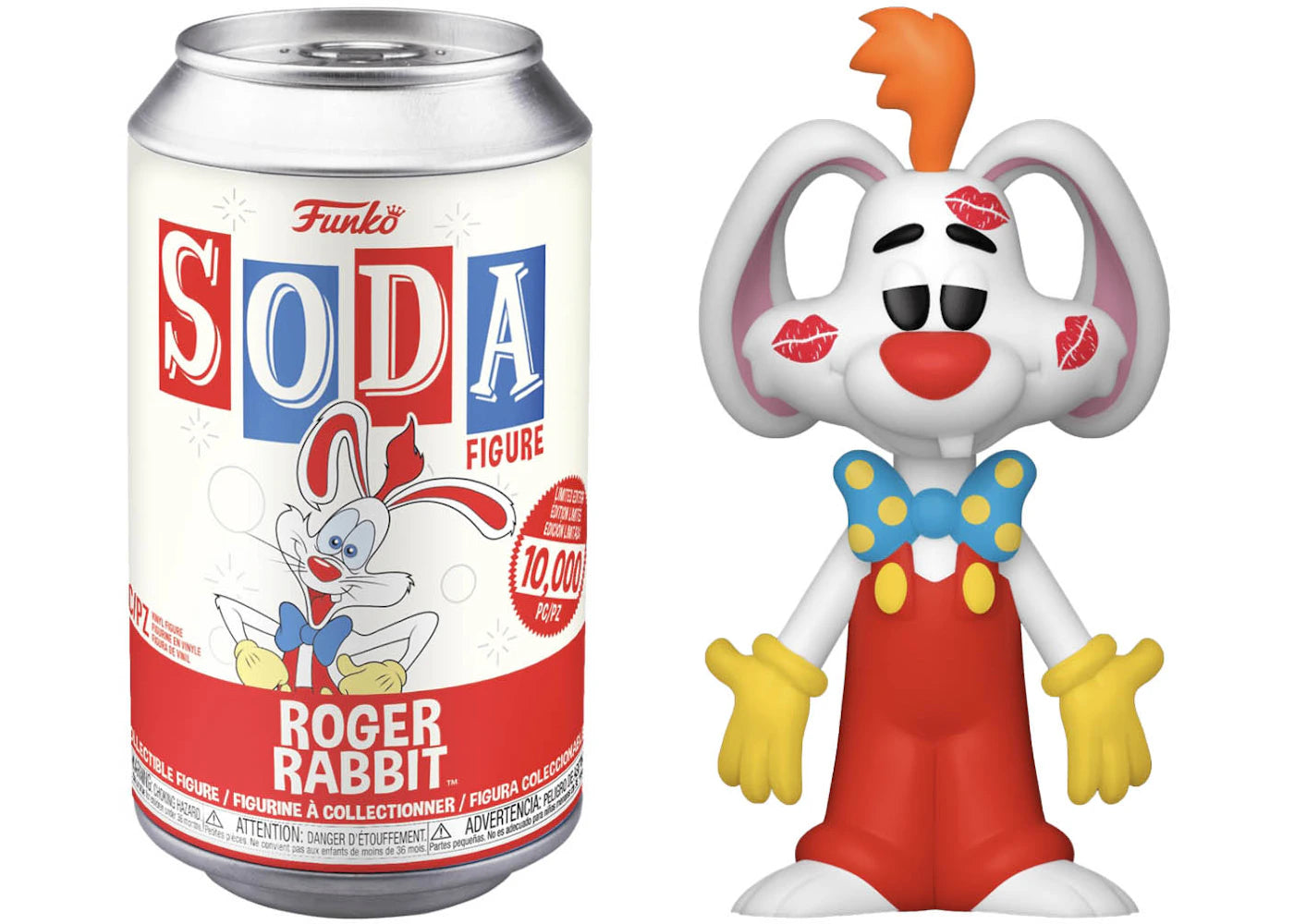 Funko Soda Who Framed Roger Rabbit? Roger Rabbit Opened Can Chase Figu ...