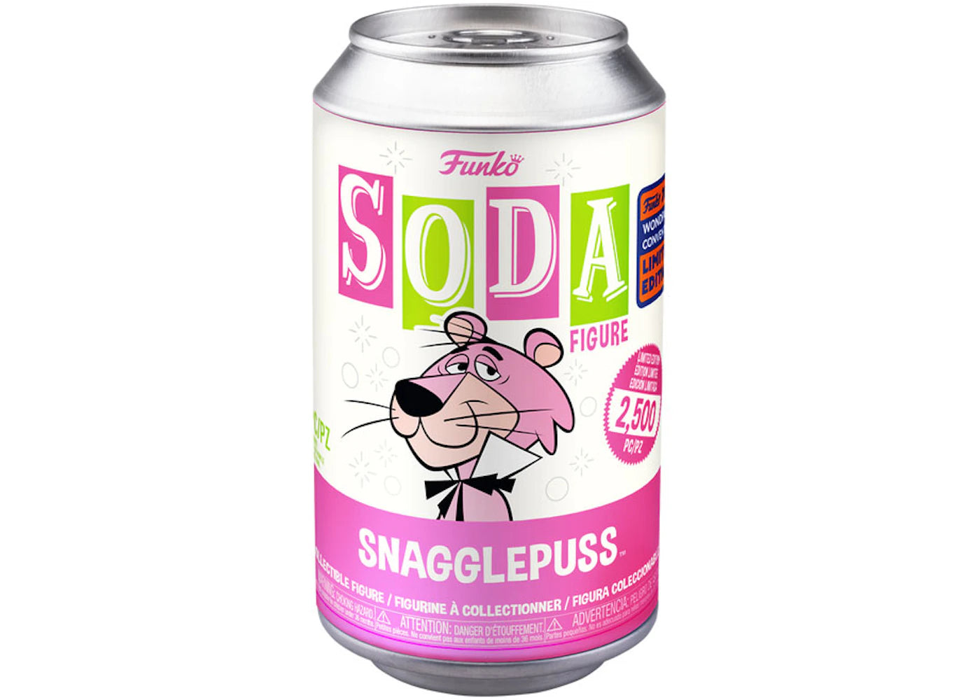 Funko Soda Snagglepuss 2023 Wondrous Convention Exclusive Figure Sealed Can