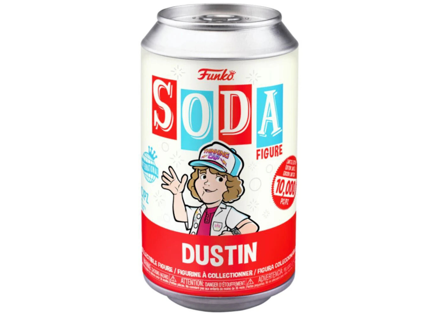 Funko Soda Stranger Things Dustin Figure Sealed Can (Edition of 10,000)