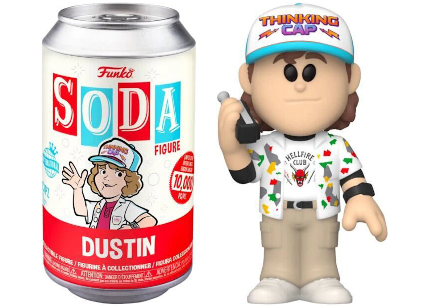 Funko Soda Stranger Things Dustin Open Can Chase Figure (Edition of 10,000)