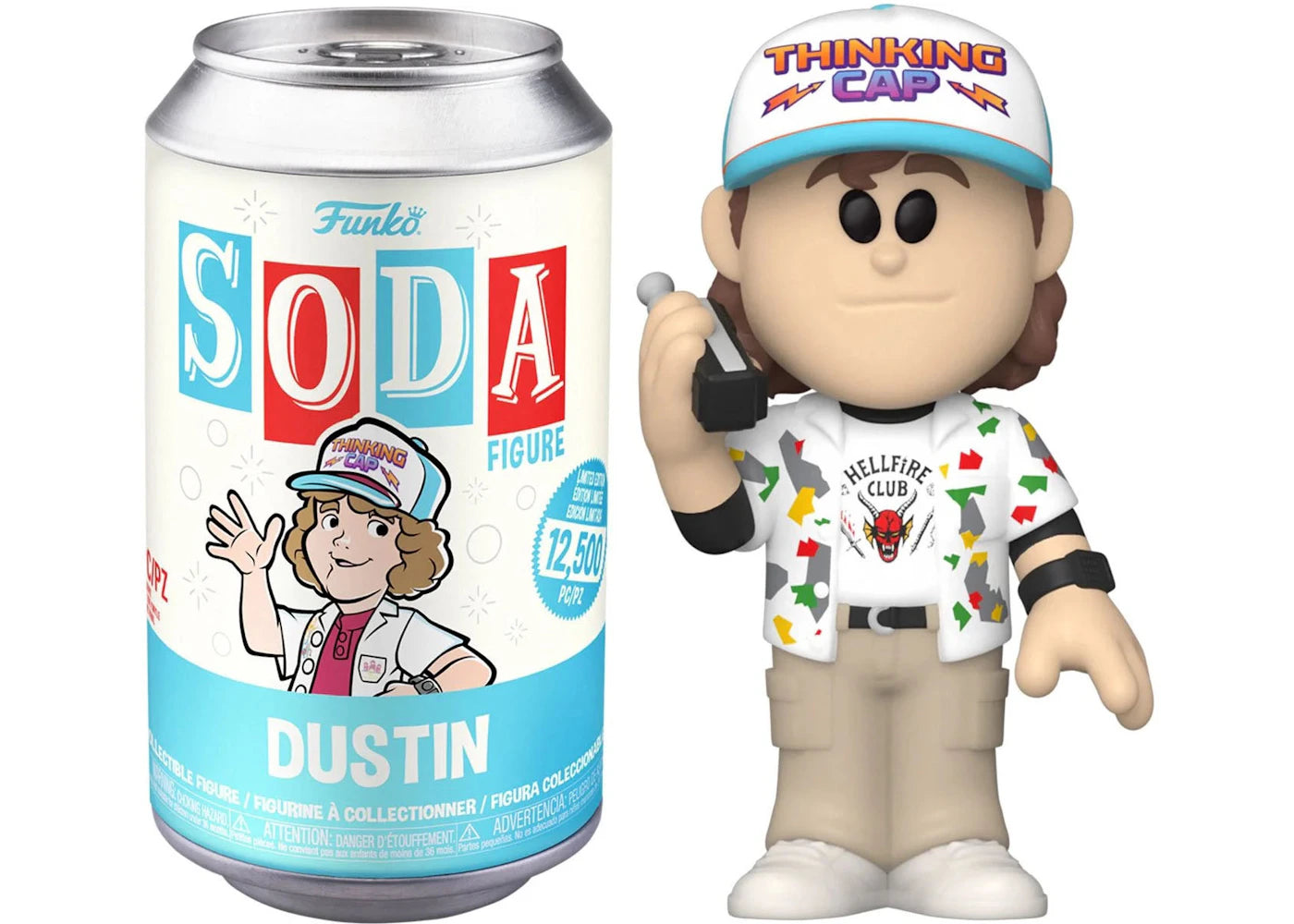 Funko Soda Stranger Things Dustin Open Can Chase Figure (Edition of 12,500)