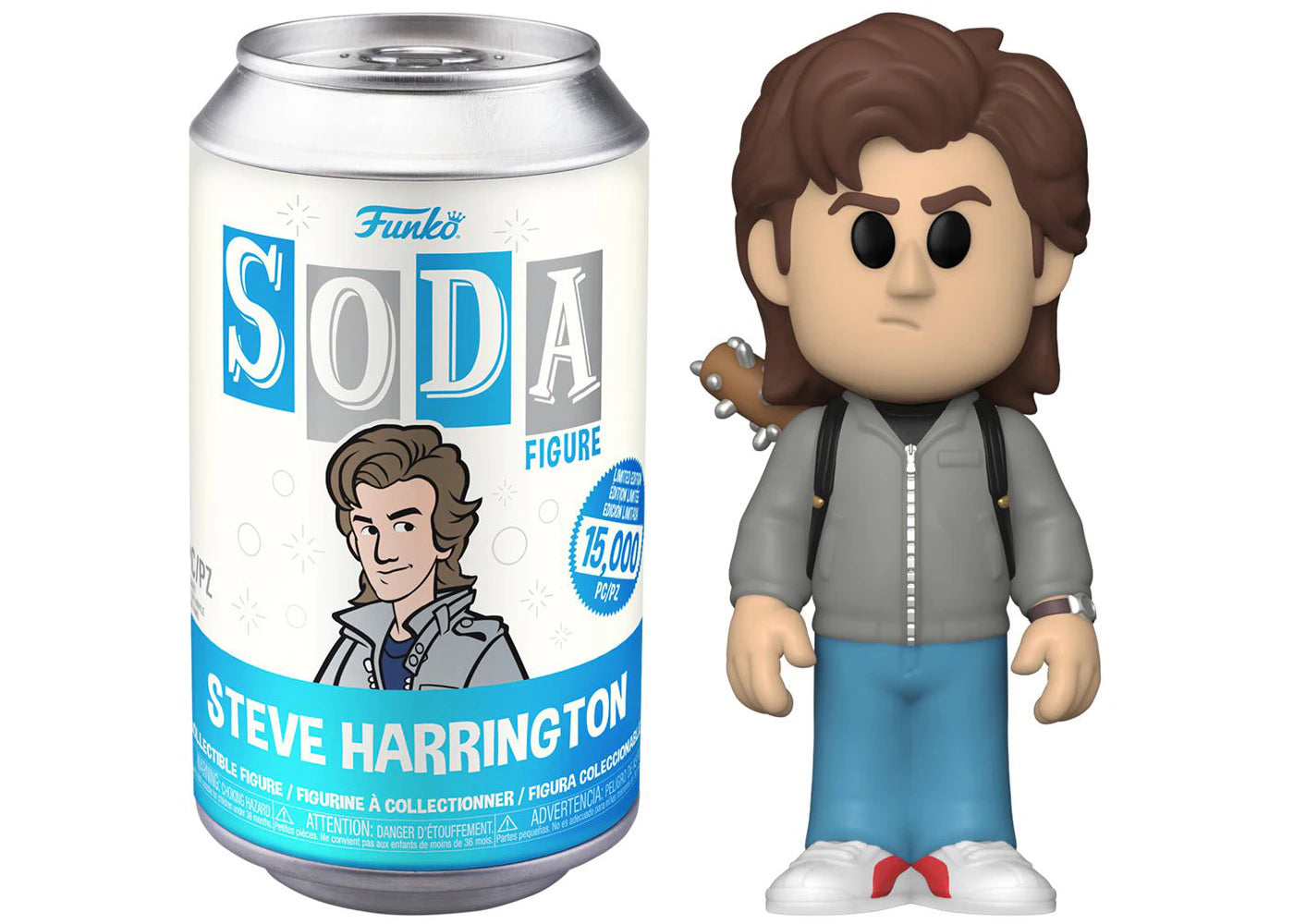 Funko Soda Stranger Things Steve Harrington Open Can Common Figure