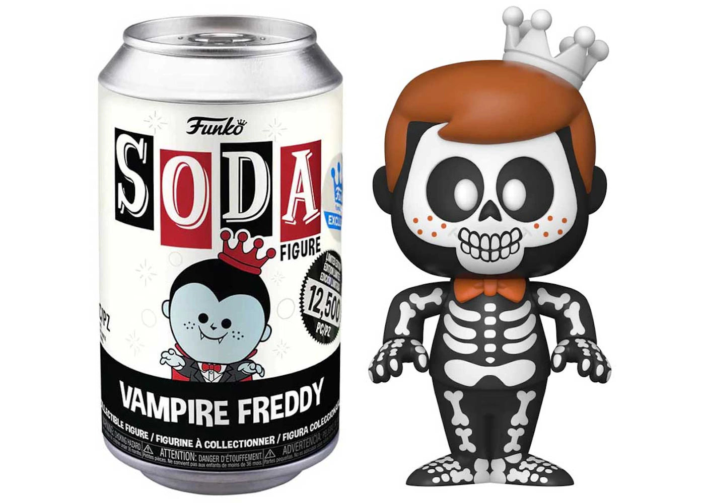 Funko Soda Vampire Freddy Funko Shop Exclusive Open Can Chase Figure