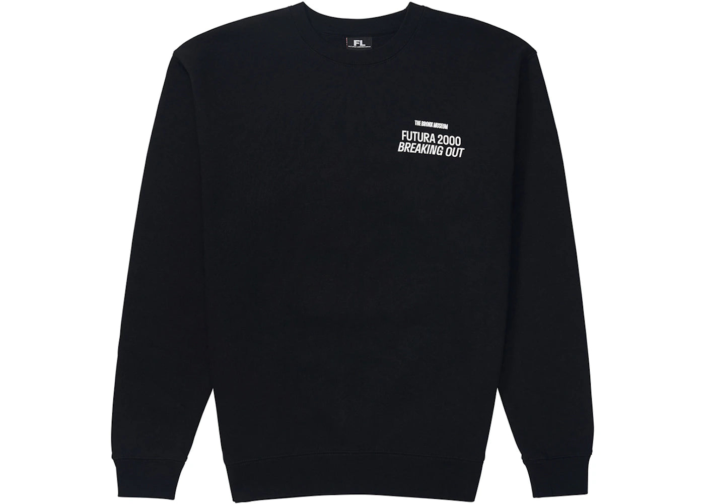 Futura Bronx Museum x Blue City Crewneck Black