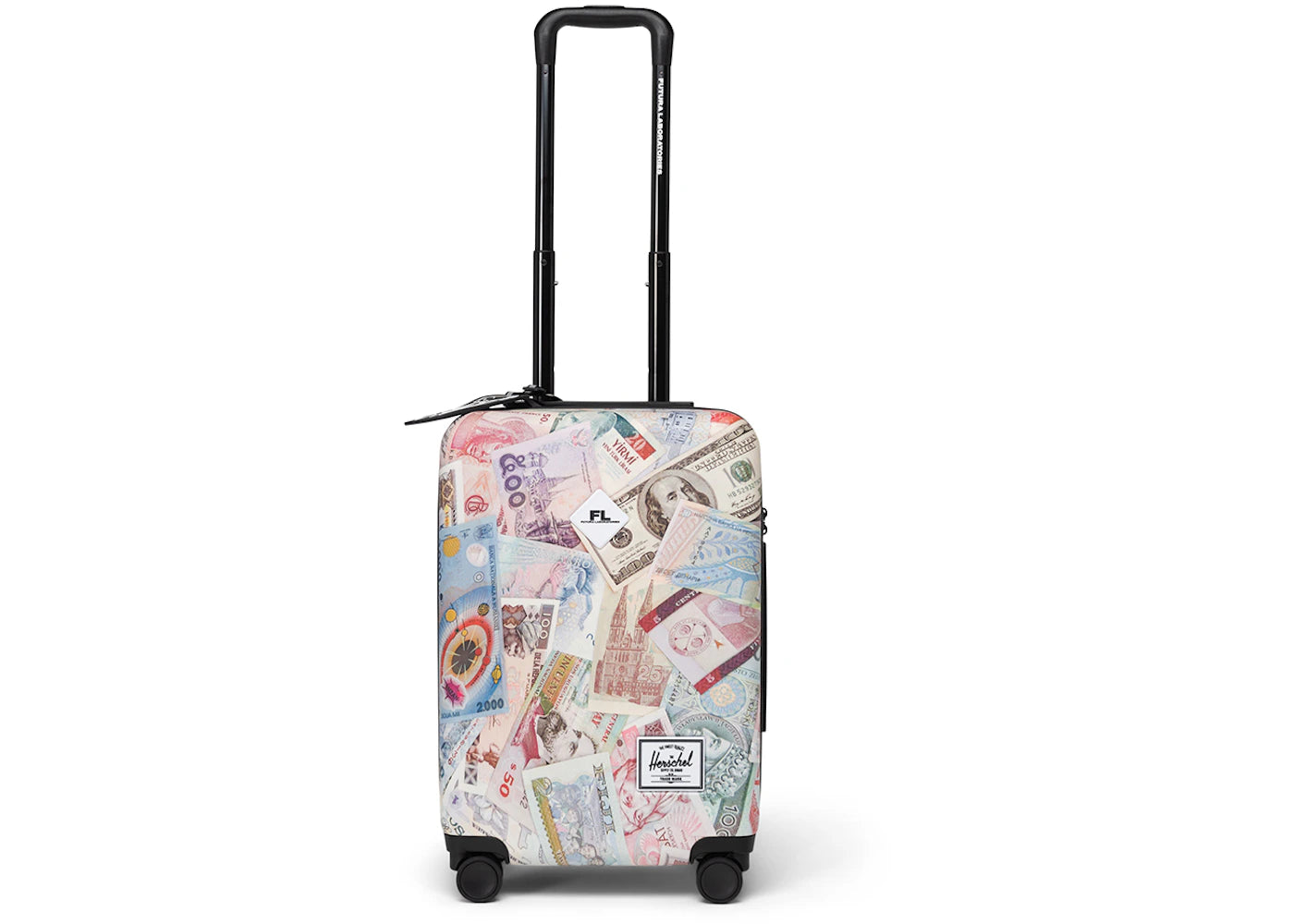 Futura FL x Herschel Heritage Hardshell Large Carry On Luggage Multicolor