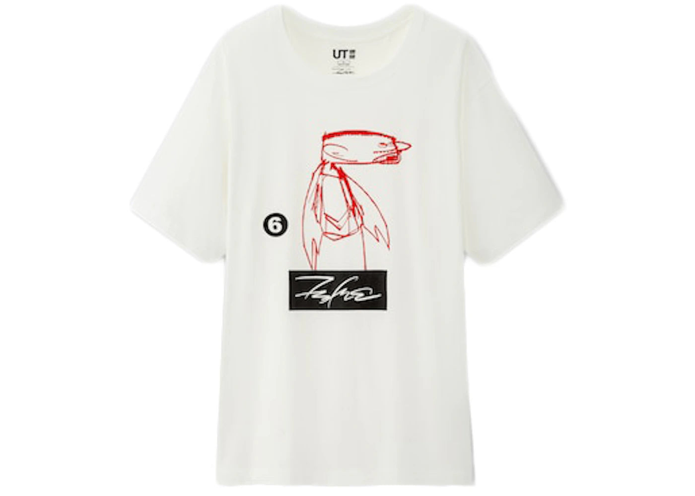 Futura Laboratories x Uniqlo Sketch T-Shirt White