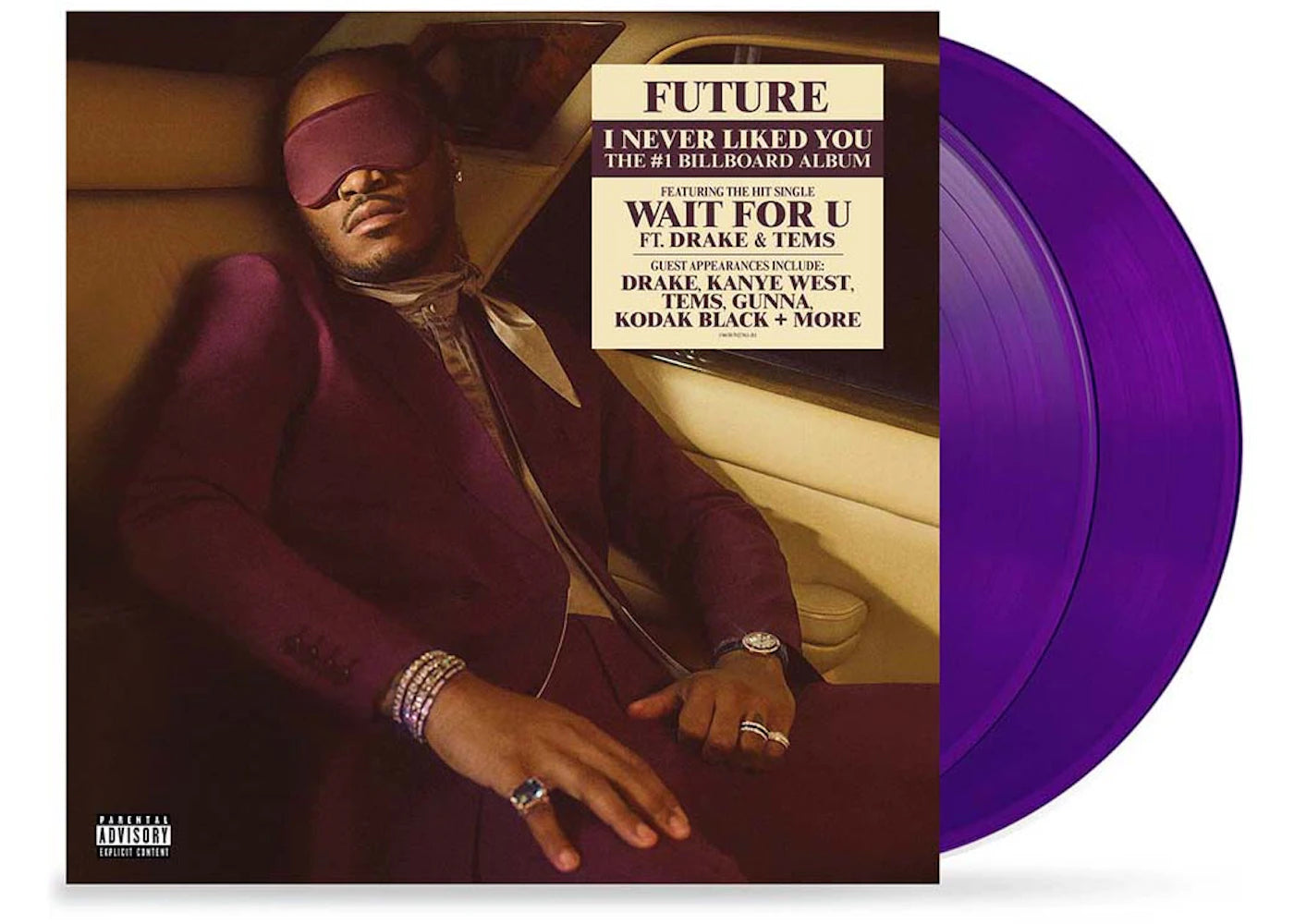 Future I Never Liked You Limited Edition 2XLP Vinyl Purple