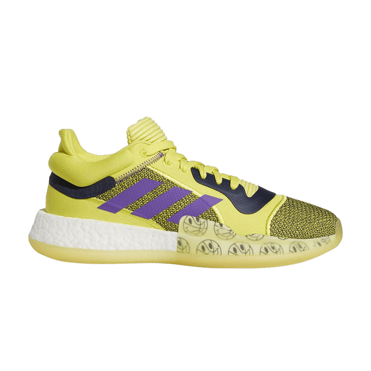 adidas Marquee Boost Low Yellow Purple Black