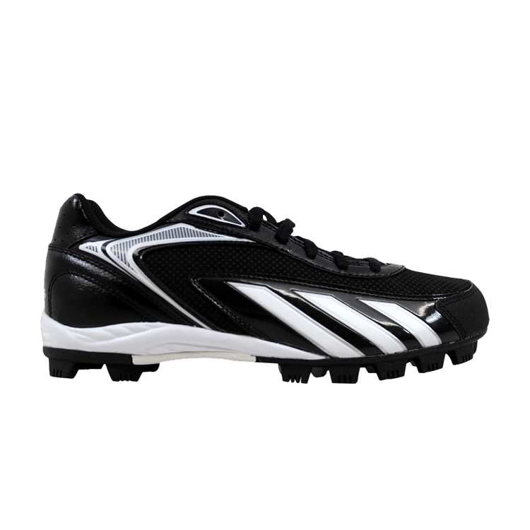 adidas HotStreak Low Black/White-Metallic Silver