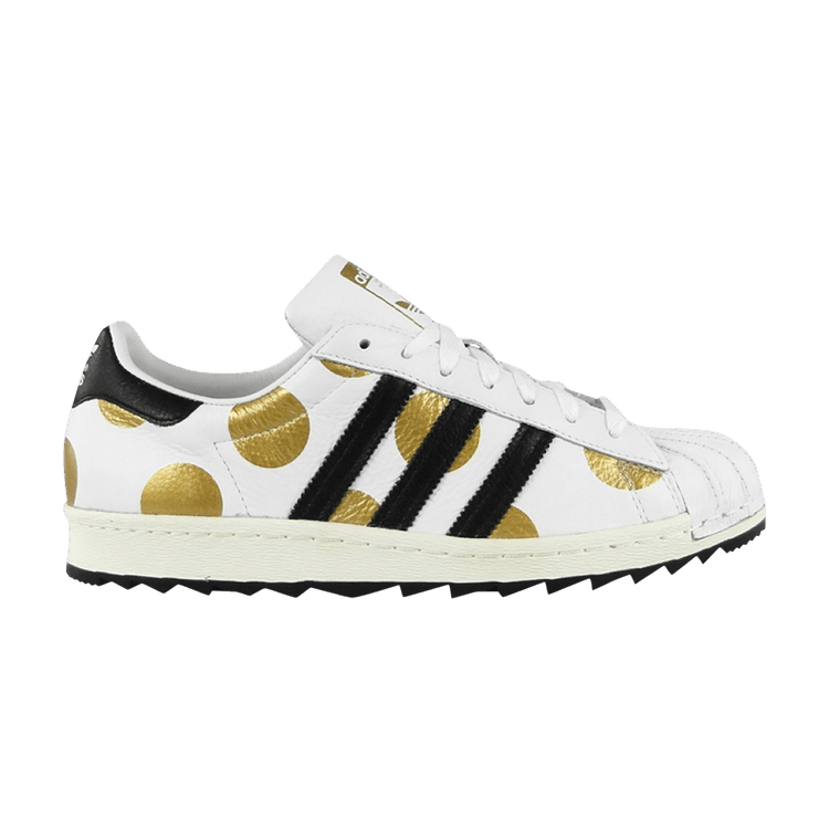 adidas JS Superstar 80s Ripple White Black Gold