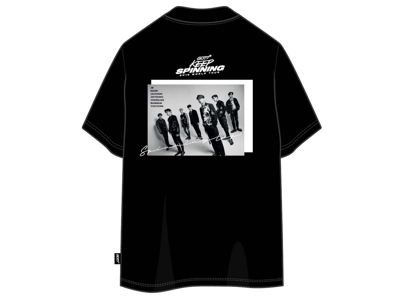 GOT7 2019 World Tour 'Keep Spinning' T-shirt Ver B