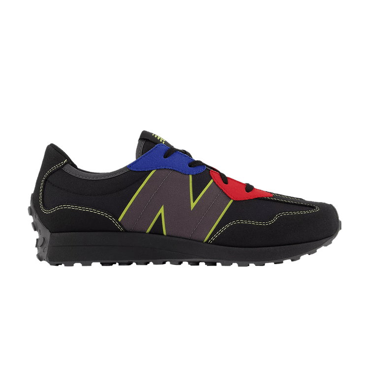 New Balance 327 Black Red Blue (GS)