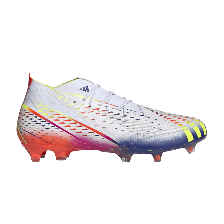 adidas Predator Edge.1 FG White Solar Yellow Power Blue
