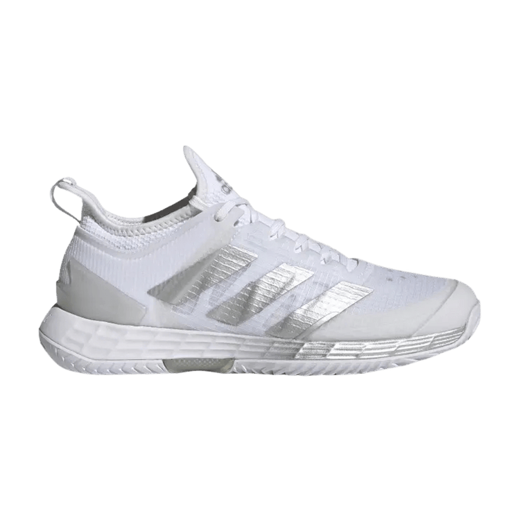 adidas Adizero Ubersonic 4 White Silver Metallic (Women's)