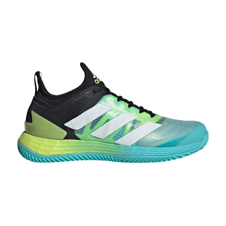 adidas Adizero Ubersonic 4 Clay Core Black Pulse Lime (Women's)