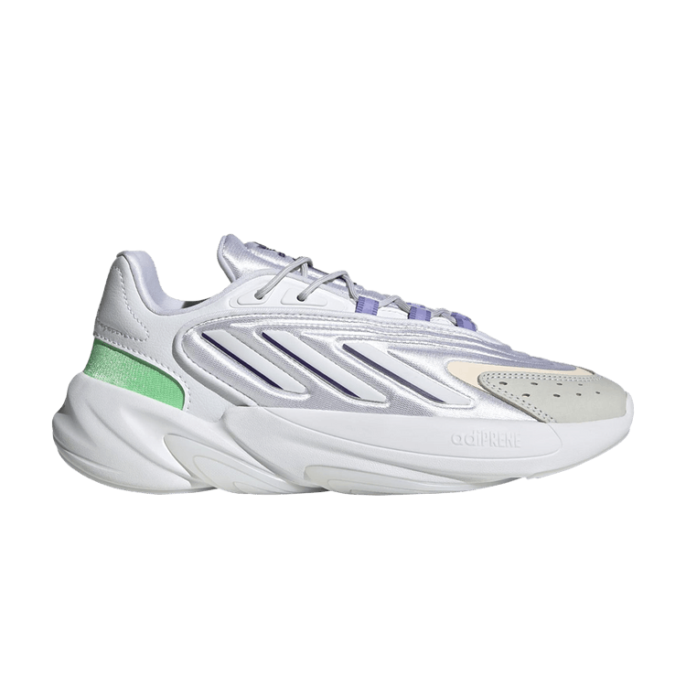adidas Ozelia Cloud White Dark Purple Beam Green (Women's)