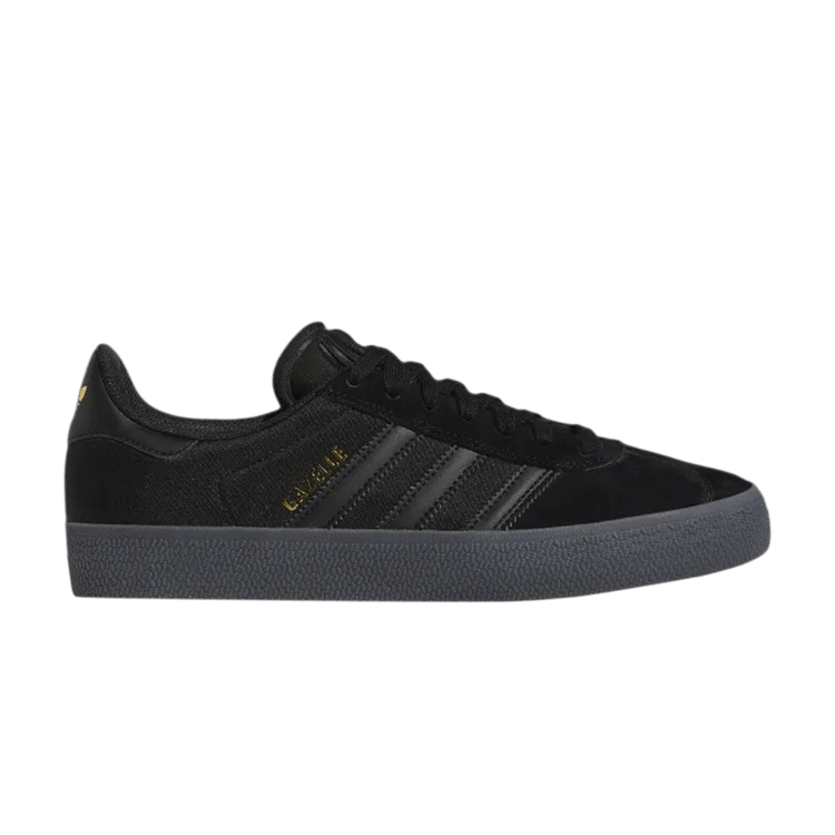 adidas Gazelle ADV Black Gold Metallic