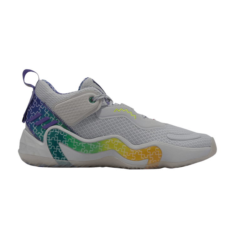 adidas D.O.N. Issue #3 Grey Rainbow
