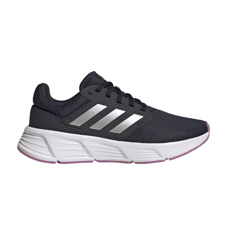 adidas Galaxy 6 Legend Ink Silver Metallic Pulse Lilac (Women's)