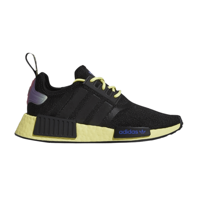 adidas NMD R1 Black Pulse Yellow (GS)