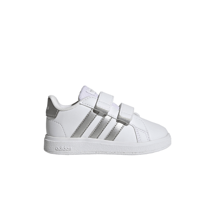 adidas Grand Court 2.0 Cloud White Matte Silver (TD)