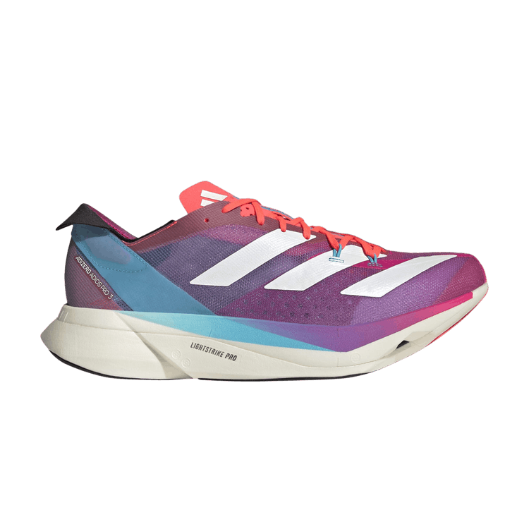 adidas Adios Pro 3 Signal Pink Cyan