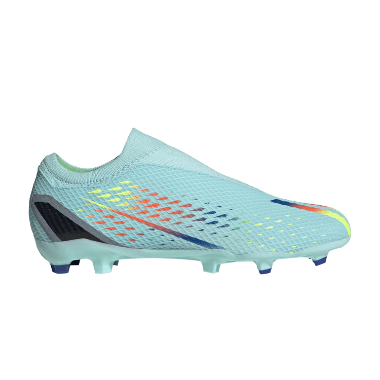 adidas X Speedportal.3 Laceless FG Clear Aqua Power Blue