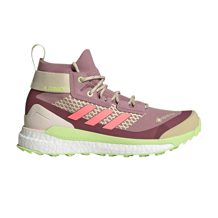 adidas Terrex Free Hiker Gore-Tex Acid Red Pulse Lime (Women's)