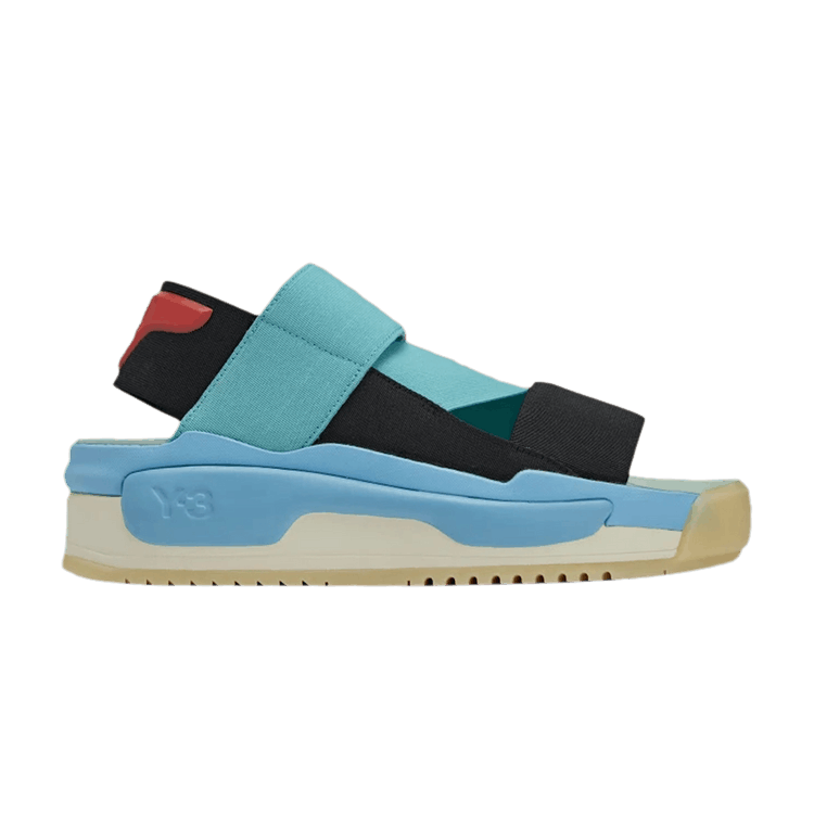 adidas Y-3 Hokori Sandal Black Mint Cyan