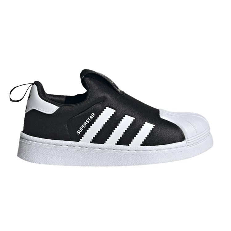 adidas Superstar 360 Core Black Cloud White Gold Metallic (PS)